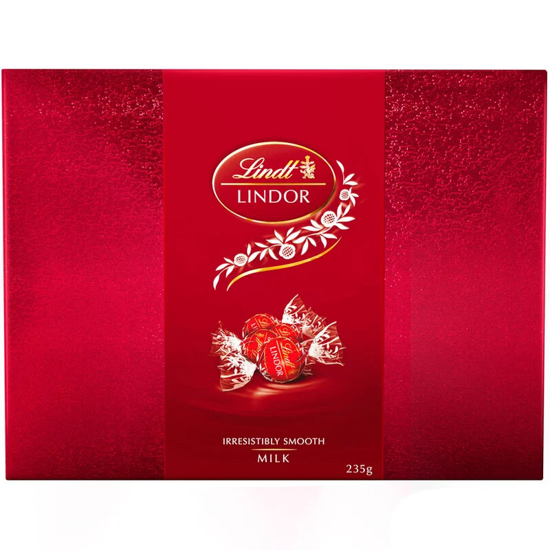 Lindt Lindor Milk Gift Box 235g