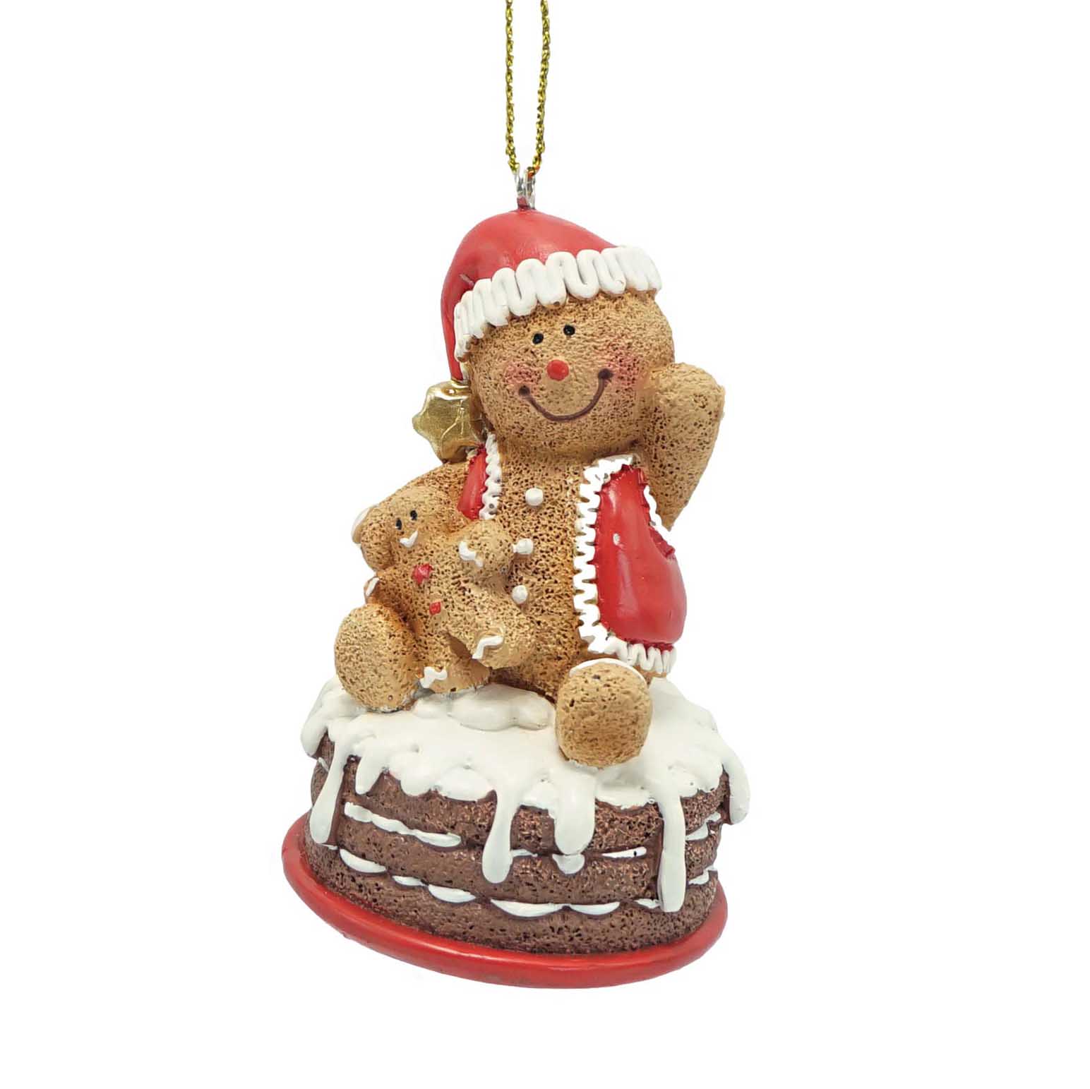 Gingerbread Man Ornament 7.5cm