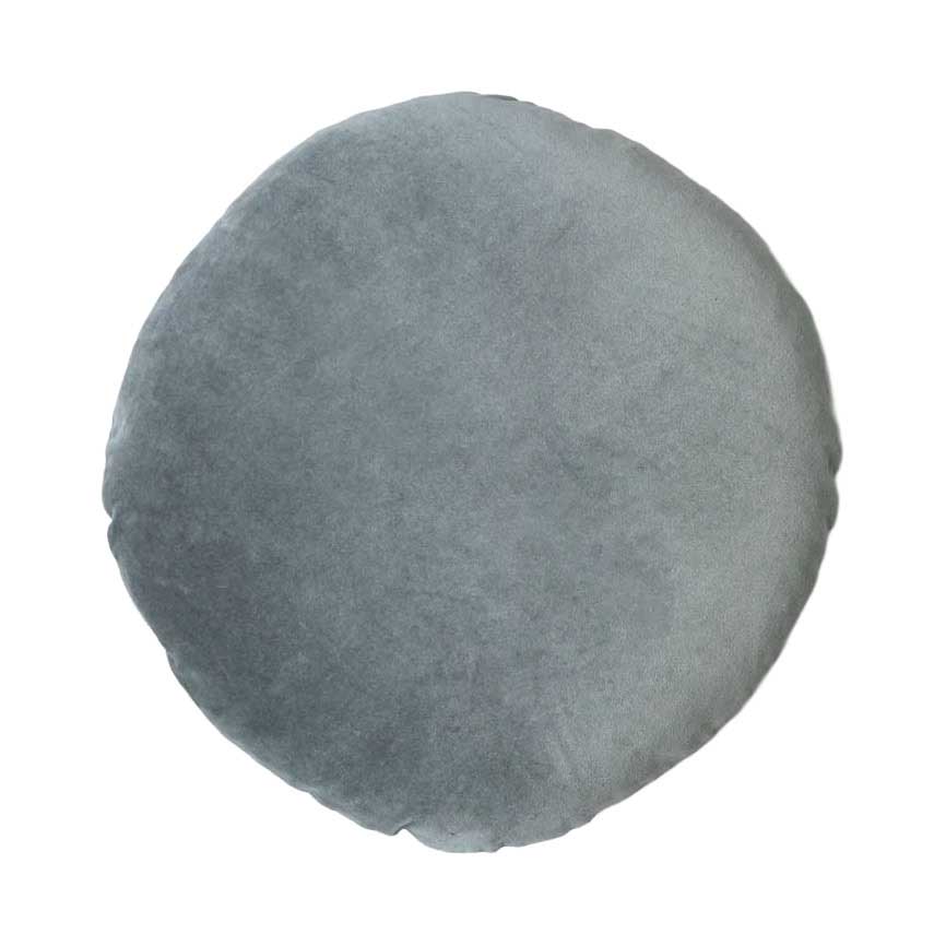 Citt&agrave; Cotton Velvet Round Cushion Cover Cod 45cmdia