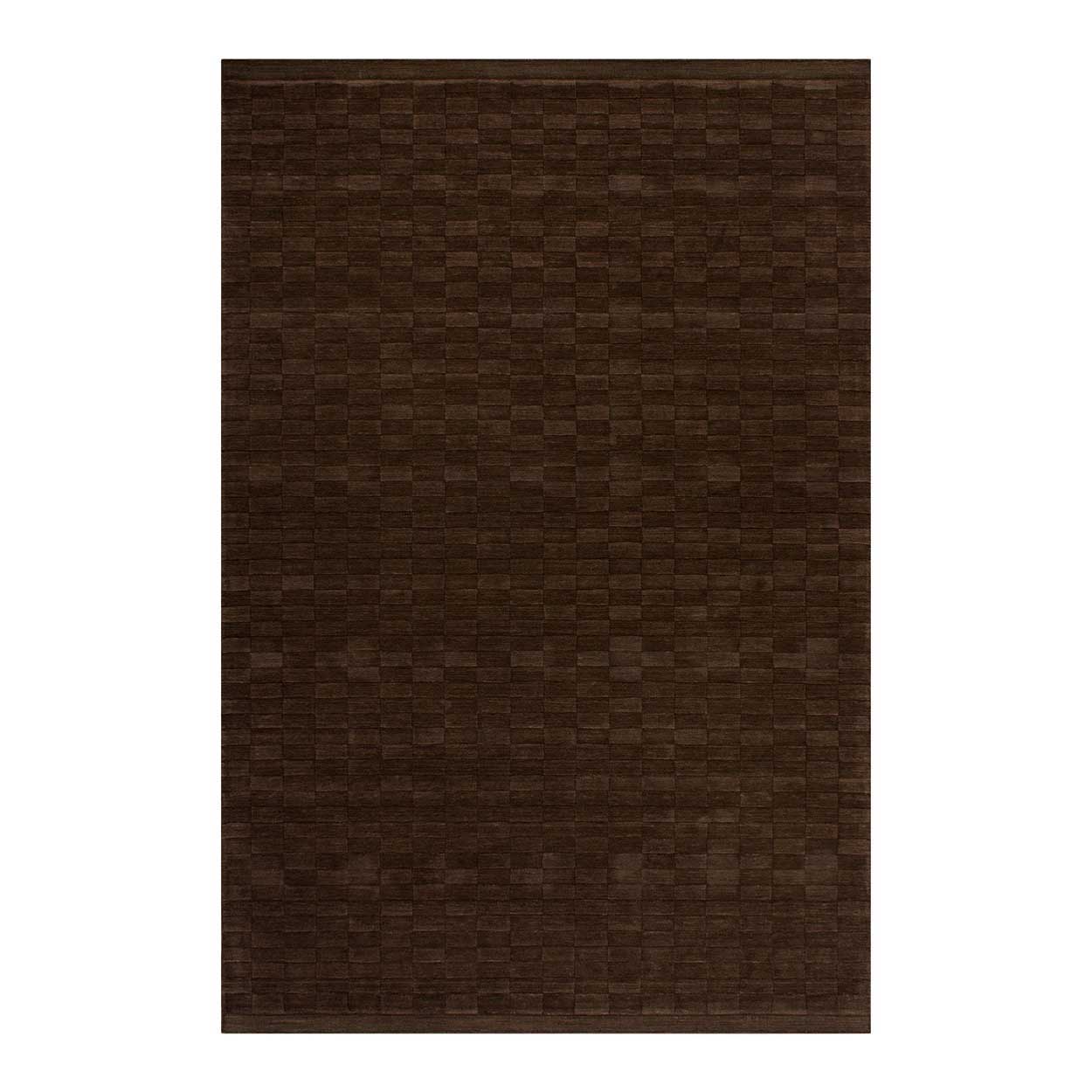 Hugo (100% Nz Wool) Floor Rug - Espresso 200X300cm
