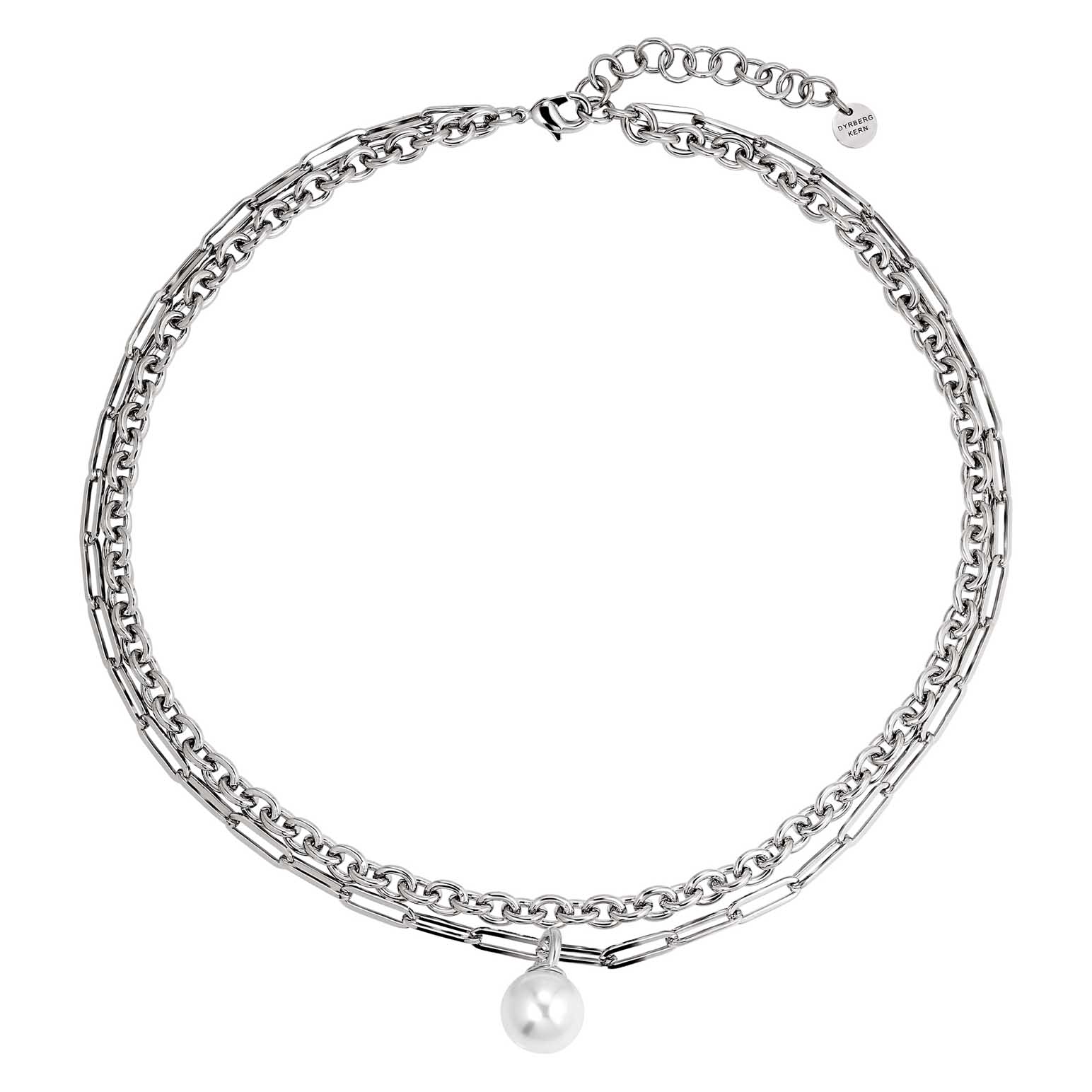 Dyrberg Kern Aurelia Ss White Pearl Necklace