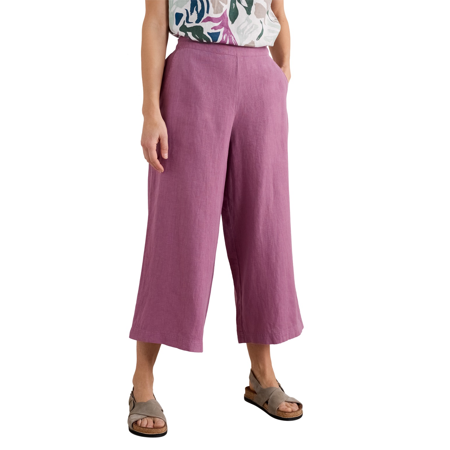 Seasalt Cornwall Merrivale Culottes Thistle