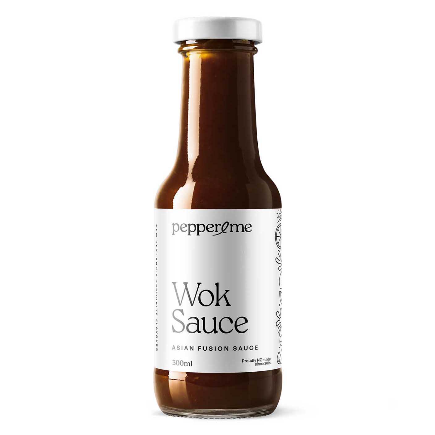 Pepper & Me Wok Sauce Asian Fusion Sauce 300ml