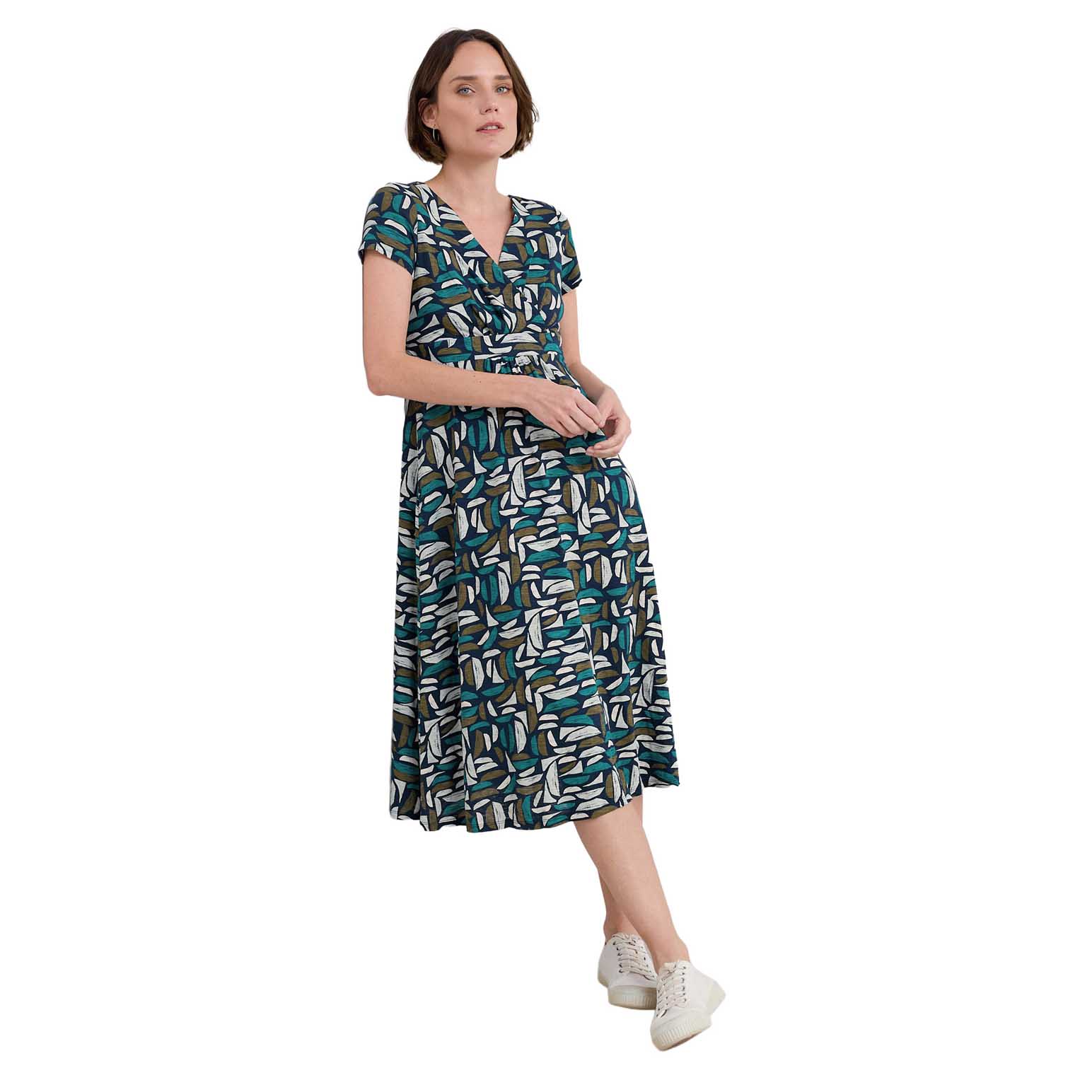 Seasalt Cornwall Chapelle Dress Harbour Hulls Maritime