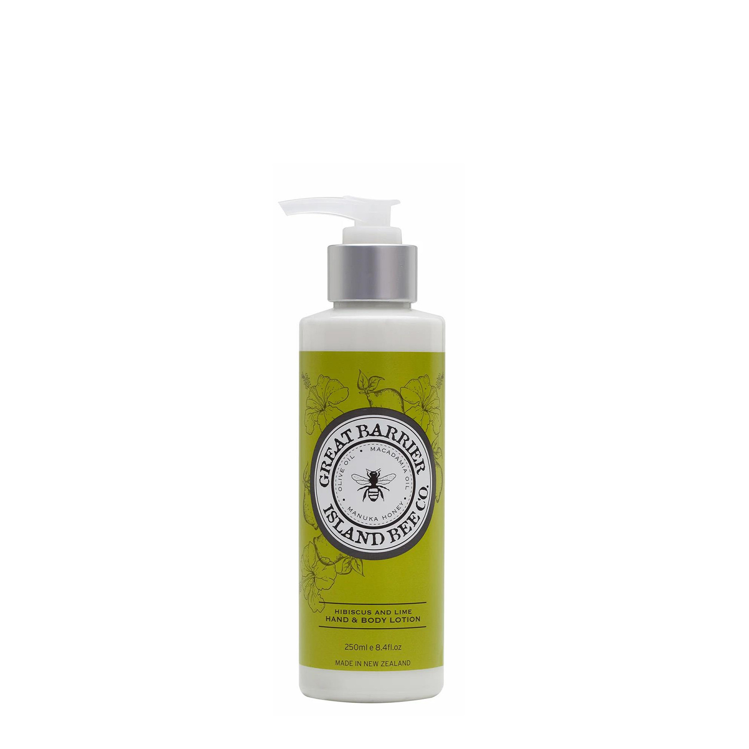 Great Barrier Island Bee Co. Hibiscus & Lime Hand & Body Lotion