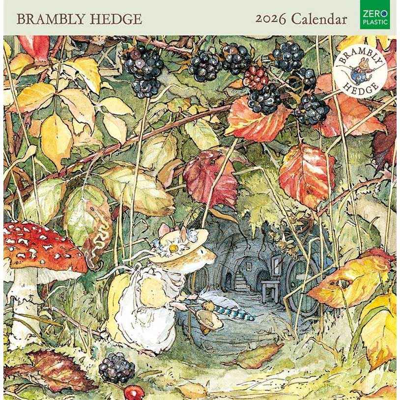 Museums & Galleries Brambly Hedge 2026 Wall Calendar