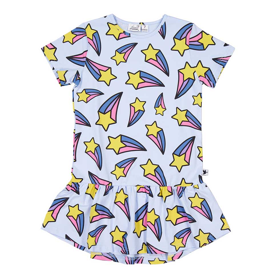 Kissed By Radicool Shooting Stars Frill Dress
