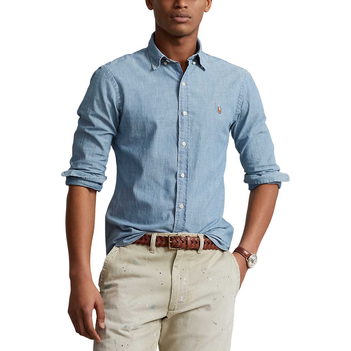 Polo Ralph Lauren Slim Fit Chambray Shirt
