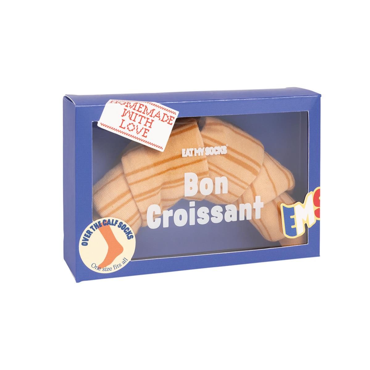 Eat My Socks Croissant Socks