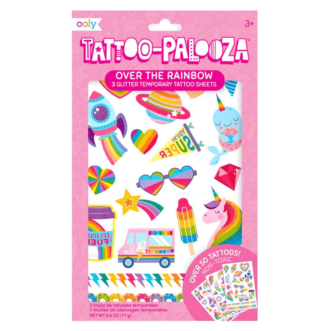 Ooly Temporary Tattoos - Over The Rainbow