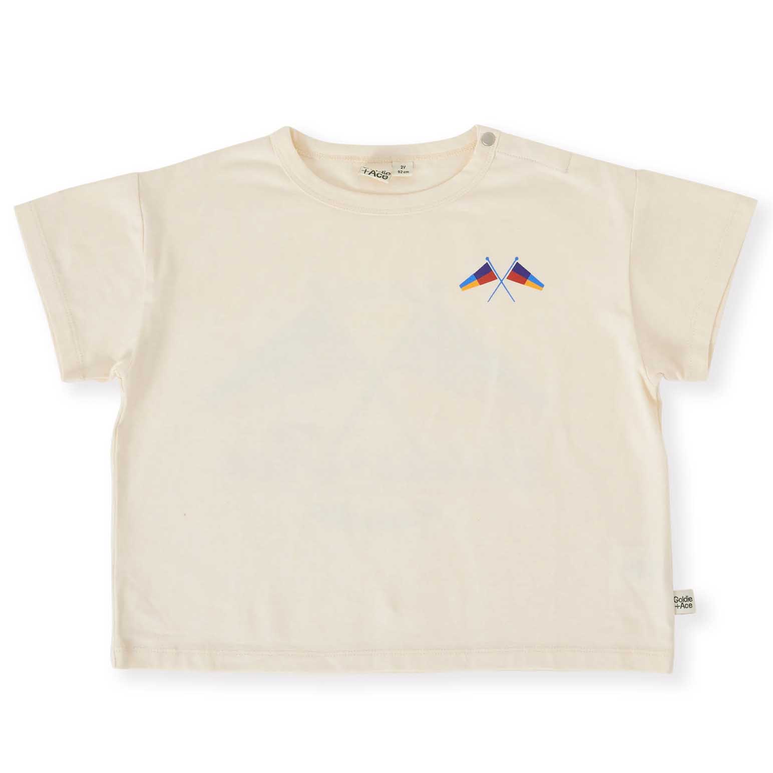 Goldie + Ace Nautical Flag Oversized T-Shirt 3-5Y