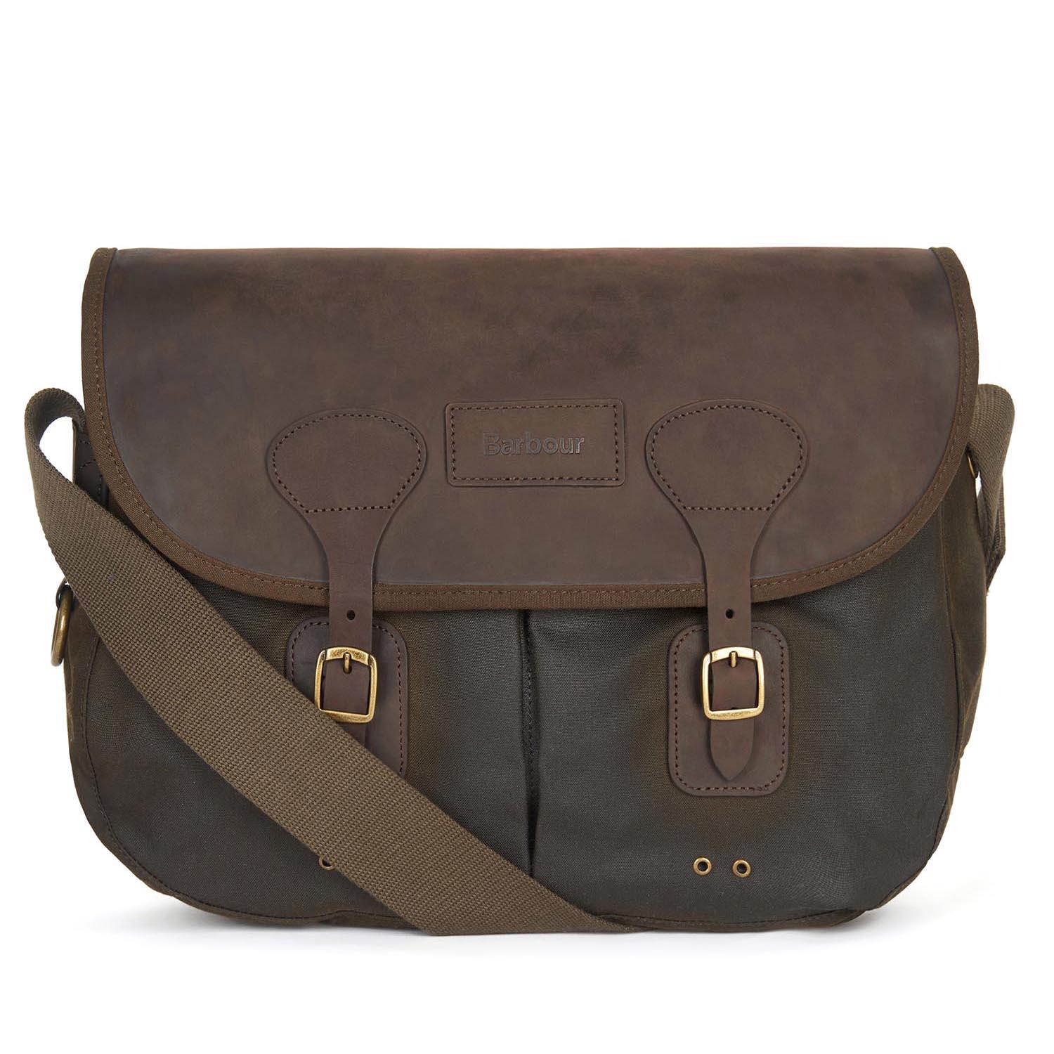 Barbour Wax Leather Tarras Crossbody