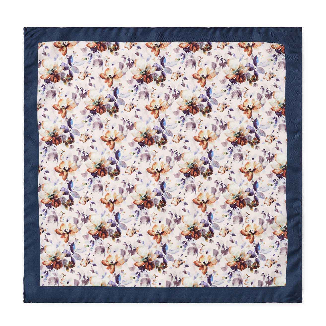 Cambridge Magnolia Pocket Square