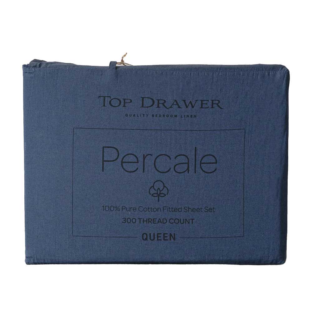 Top Drawer 300TC Cotton Percale Sheet Set