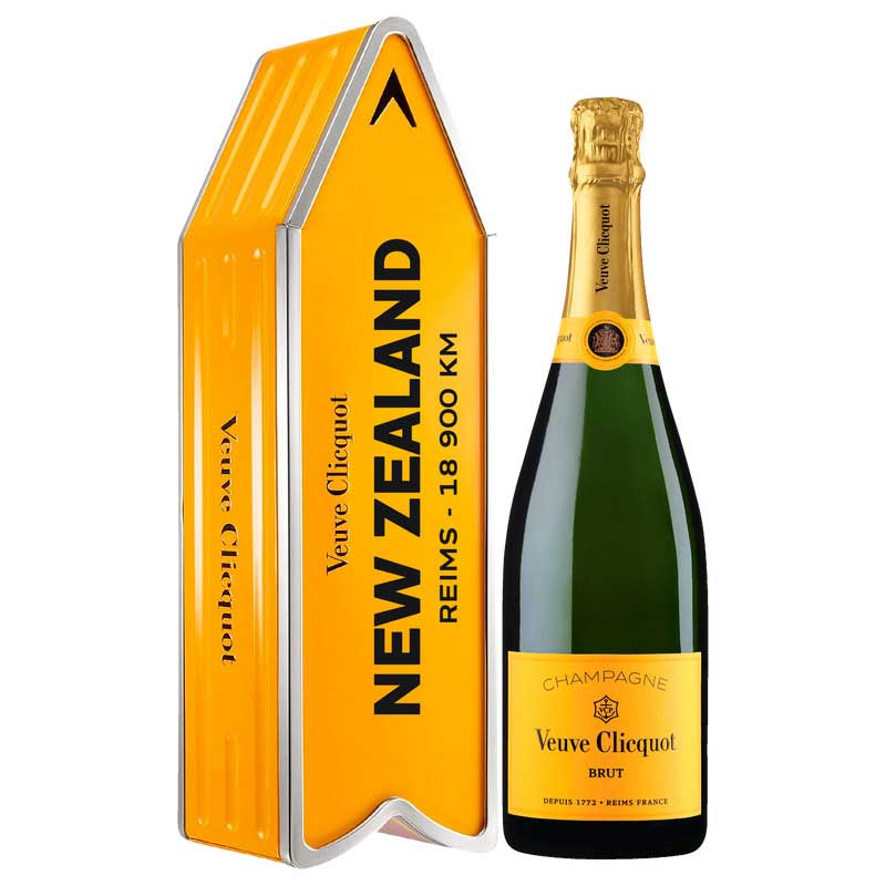 Veuve Clicquot Arrow Tin "New Zealand" Edition 750ml