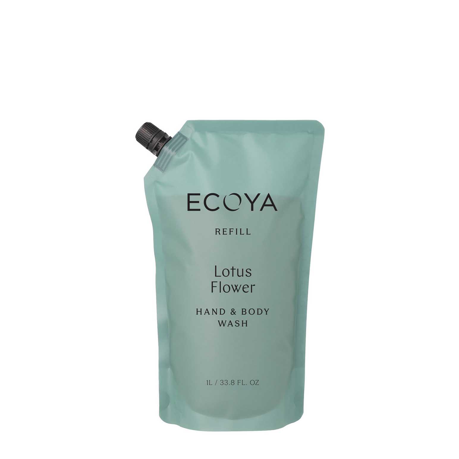 ECOYA Hand & Body Wash Refill Lotus Flower 1L