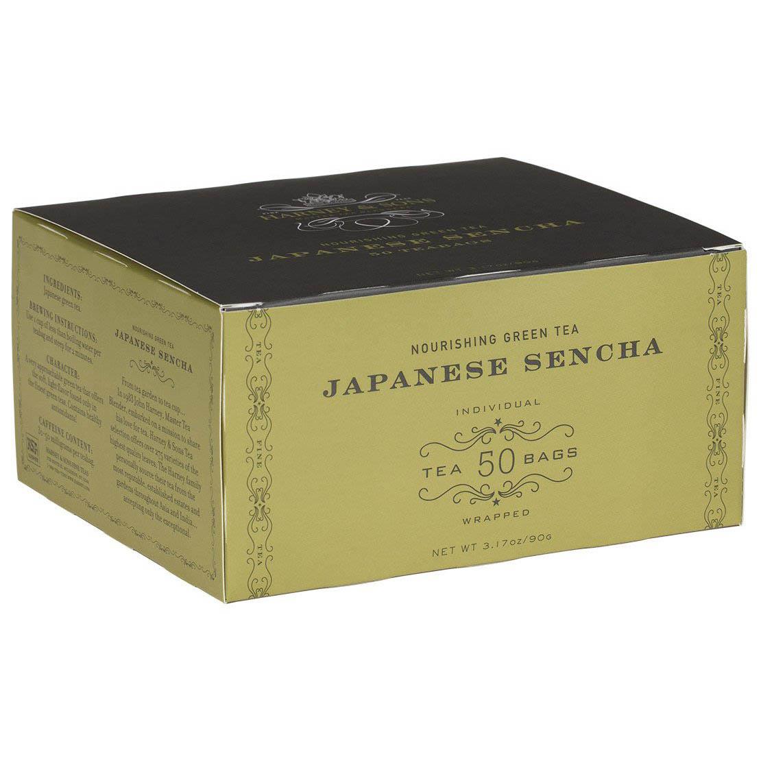 Harneys Teabag Collection Japanese Sencha 50 Tea Bags