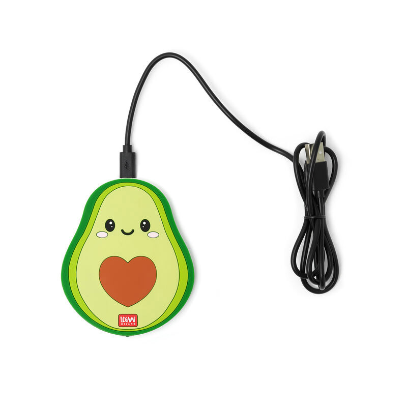 Legami Super Fast Smartphone Wireless Charger - Avocado