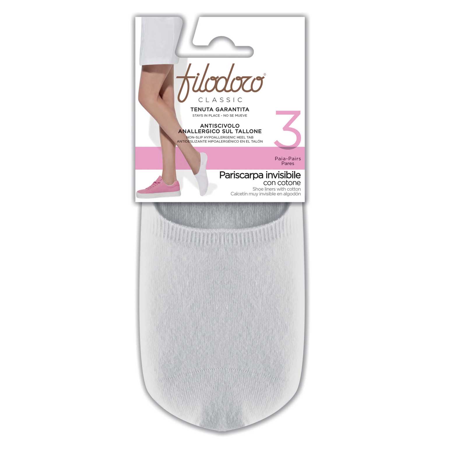 Philippe Matignon Filo Invisible Sock 3 Pairs