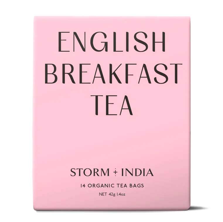 Storm + India English Breakfast Tea Bags