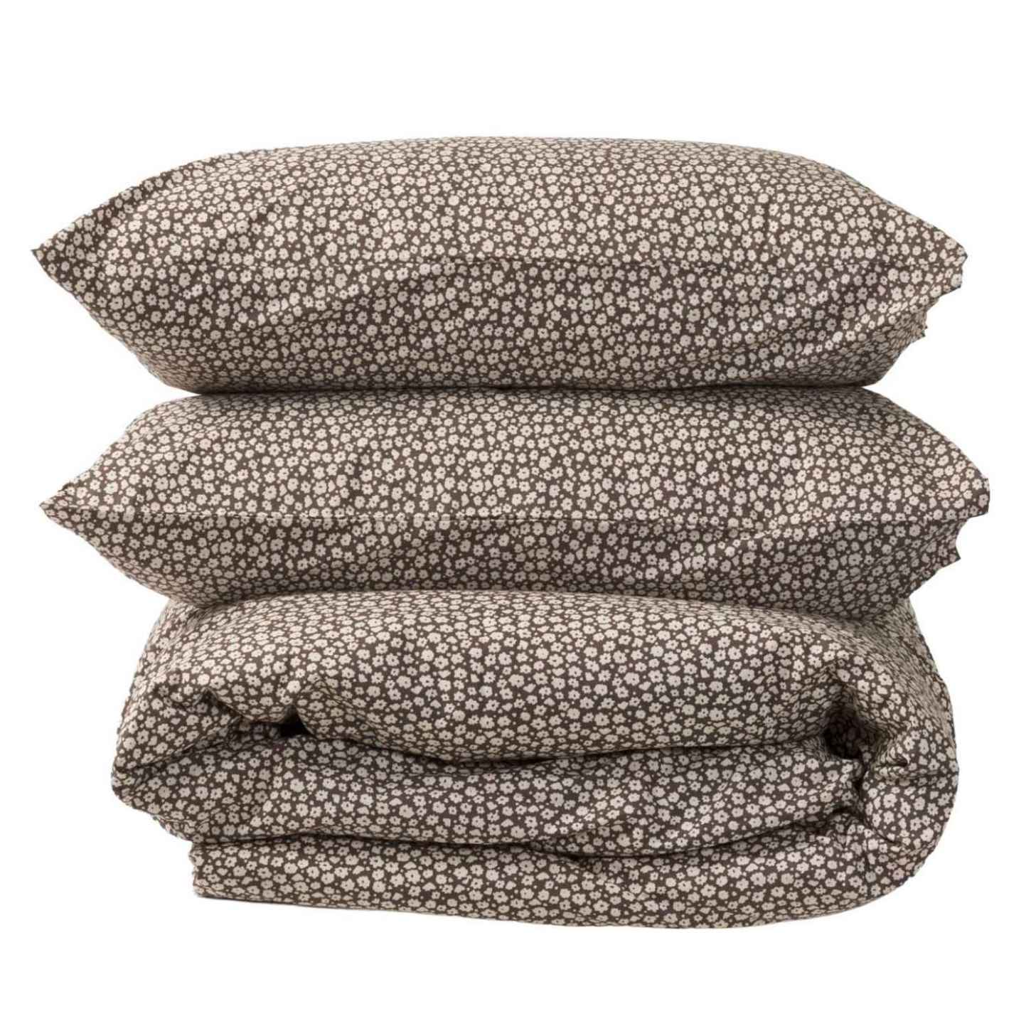 Città Forget Me Not Duvet Cover Rye/Bone Q 210x210cm