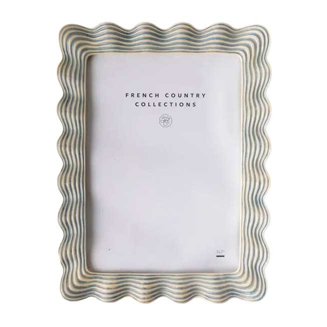 French Country Sophia Waves Photoframe 5x7