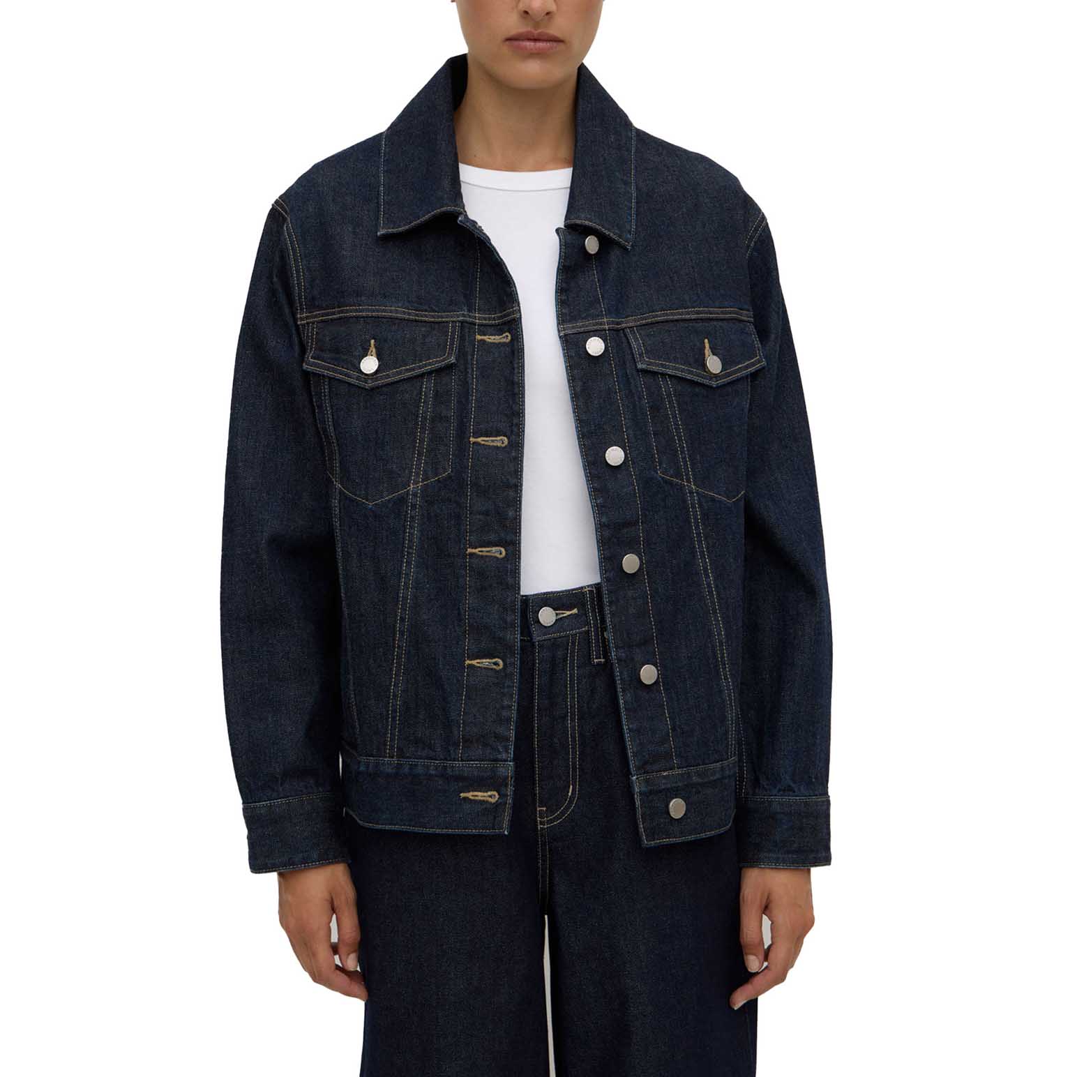 Assembly Label Oversized Denim Jacket