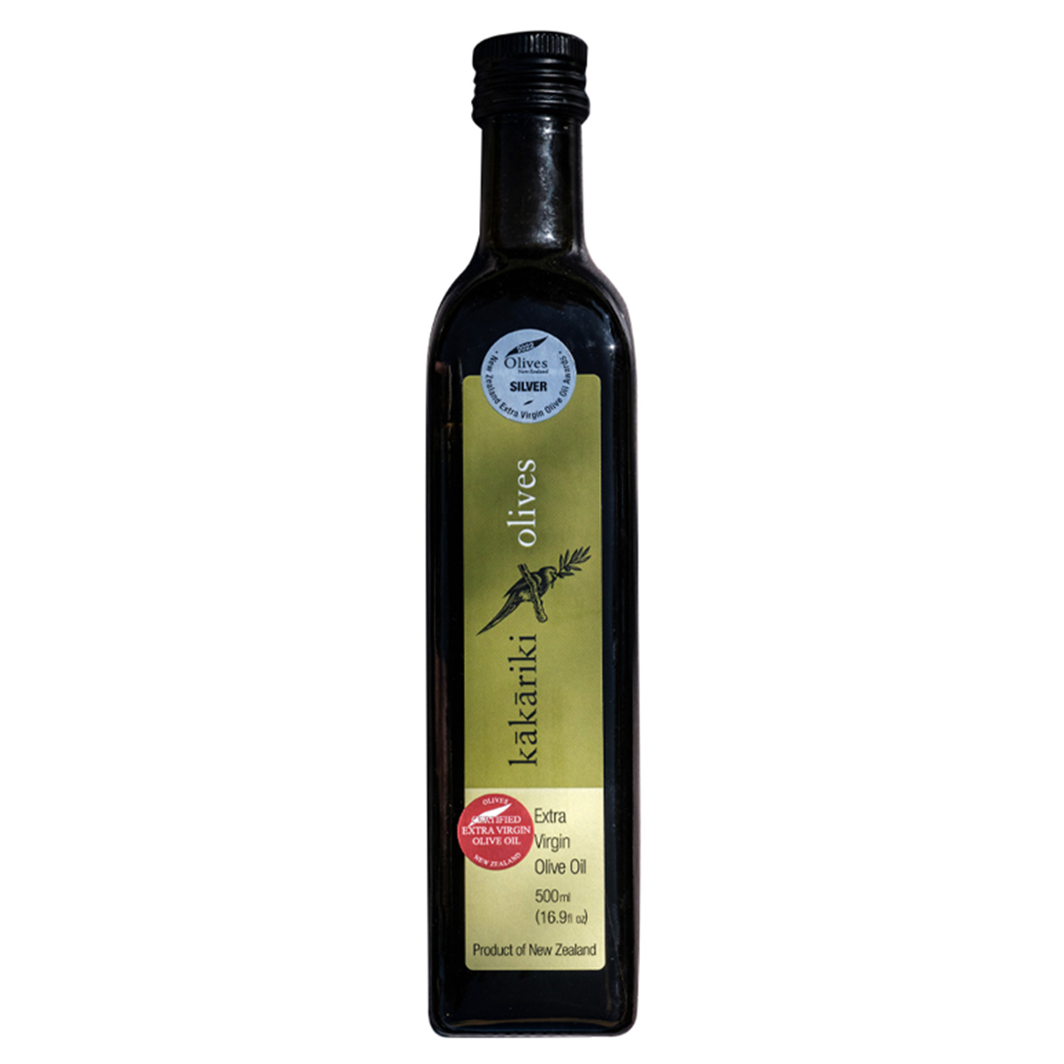 Kakariki Extra Virgin Olive Oil 500ml