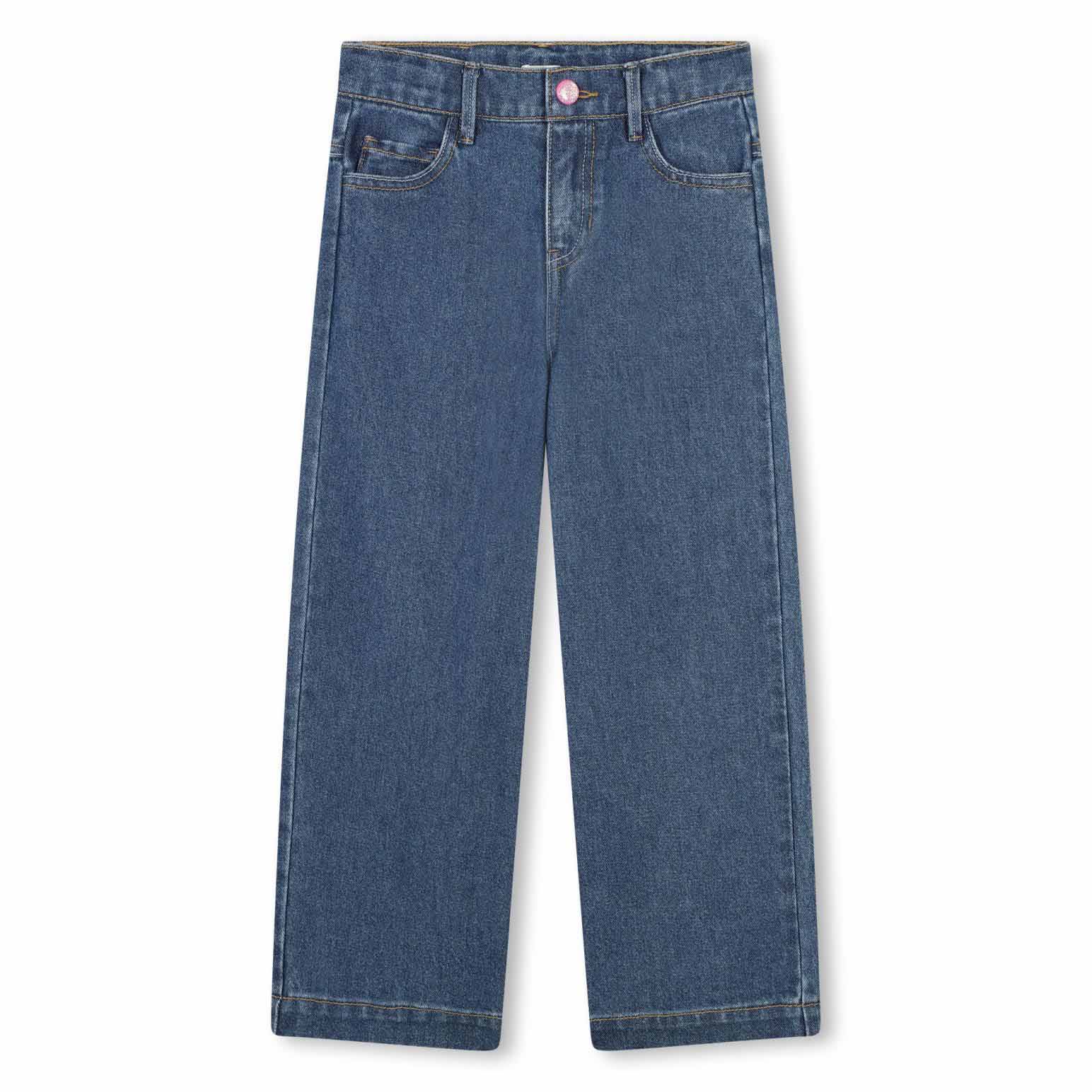 Billieblush Glittered Denim Trousers 5Y - 6Y