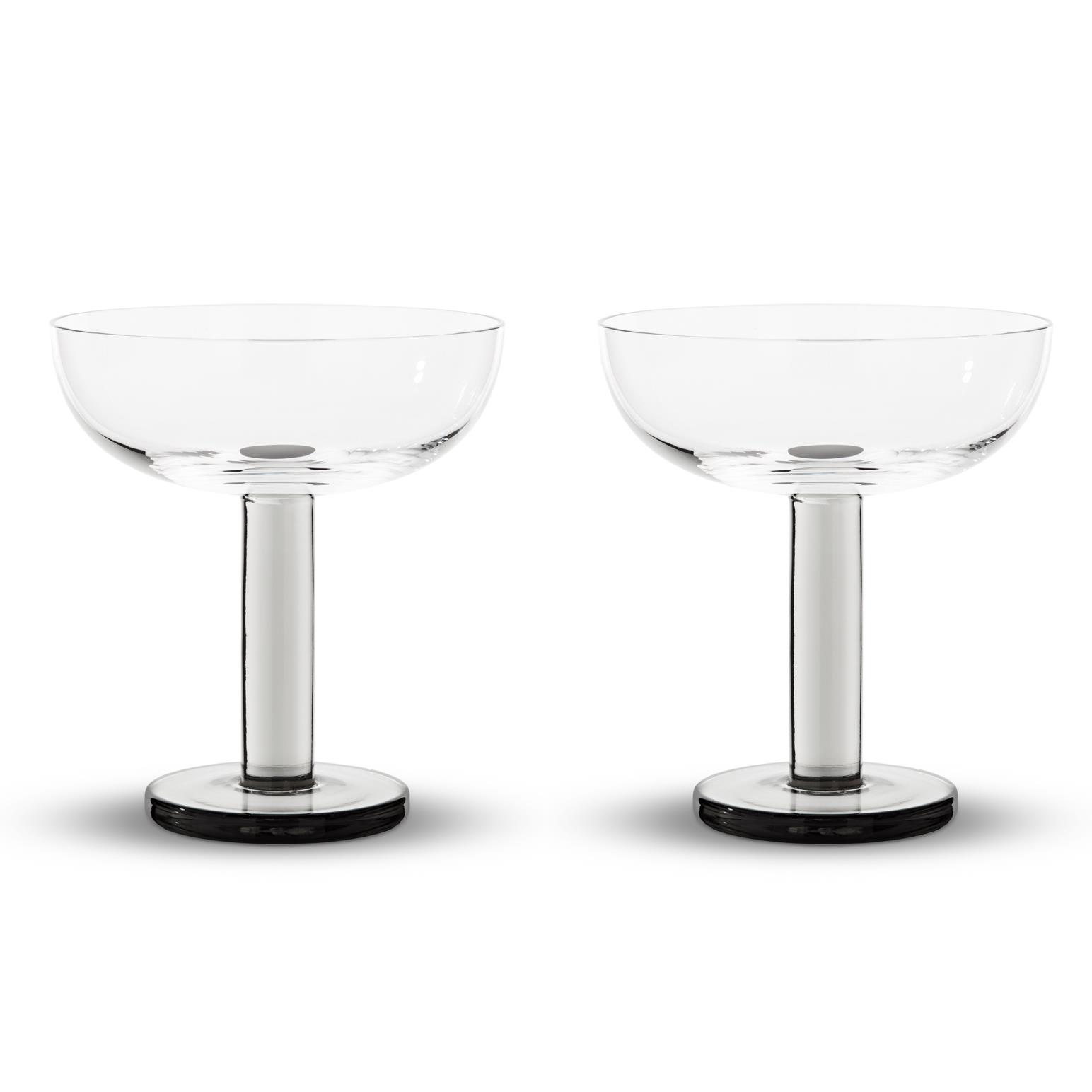 Tom Dixon Puck Coupe Glass Set Of 2
