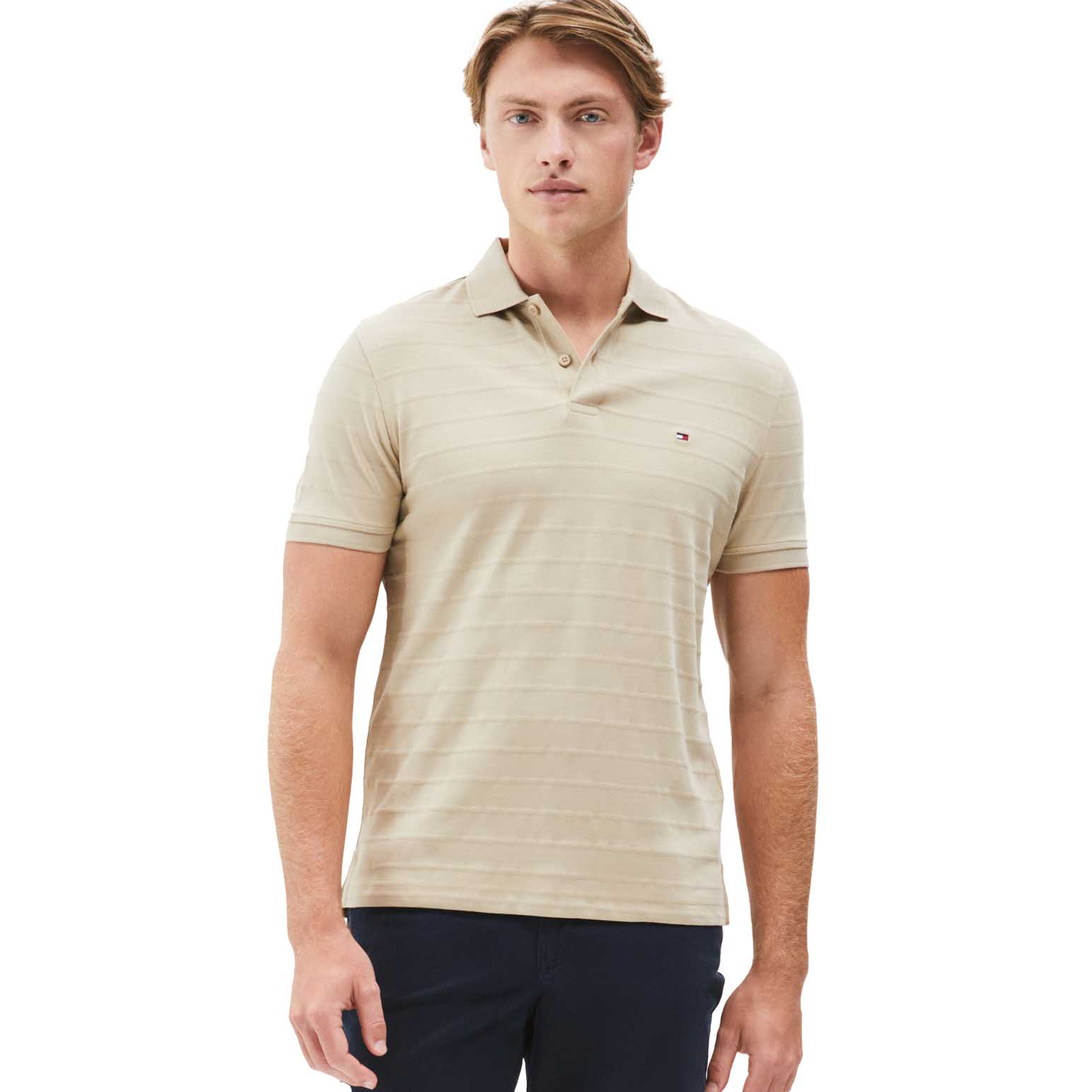 Tommy Hilfiger Merc Jacquard Stripe Reg Polo