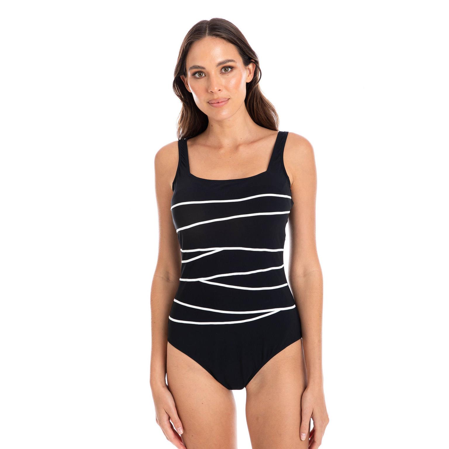 Togs Chlorine Resistant Square Binding Swimsuit