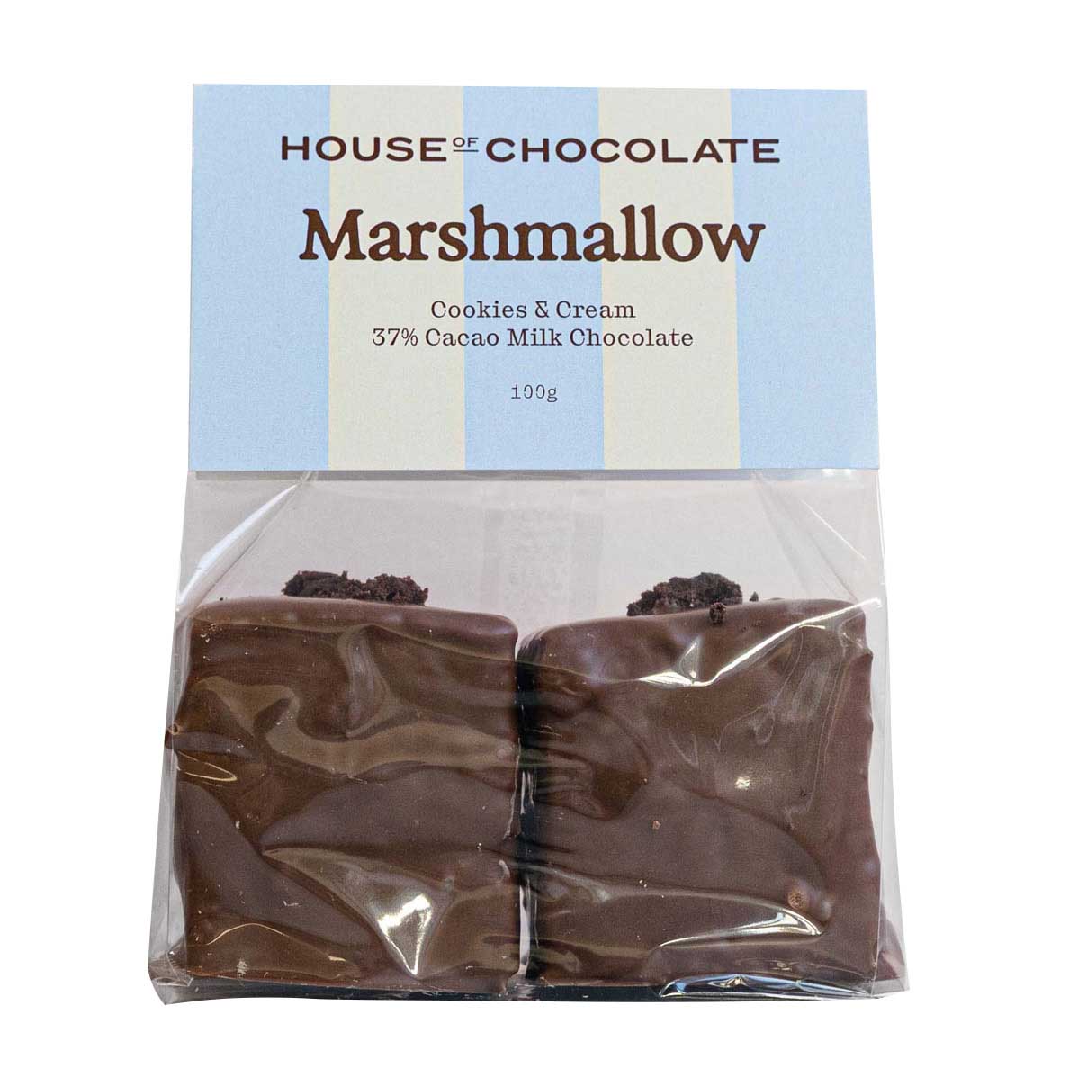 House of Chocolate Cookies & Cream Marshmallow 100g