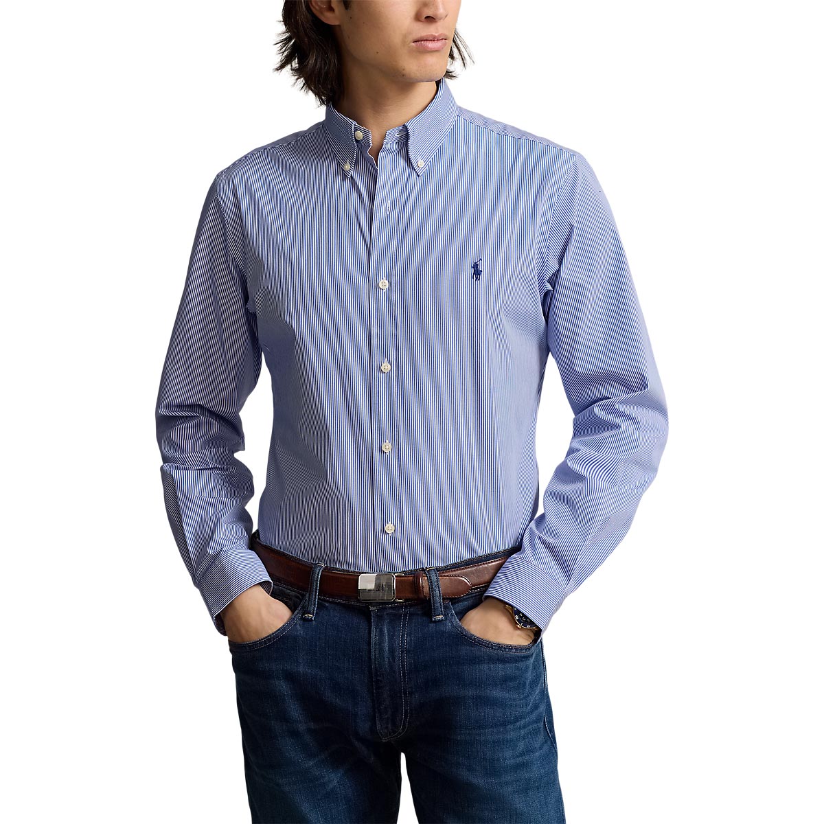 Polo Ralph Lauren Custom Fit Stretch Poplin Shirt