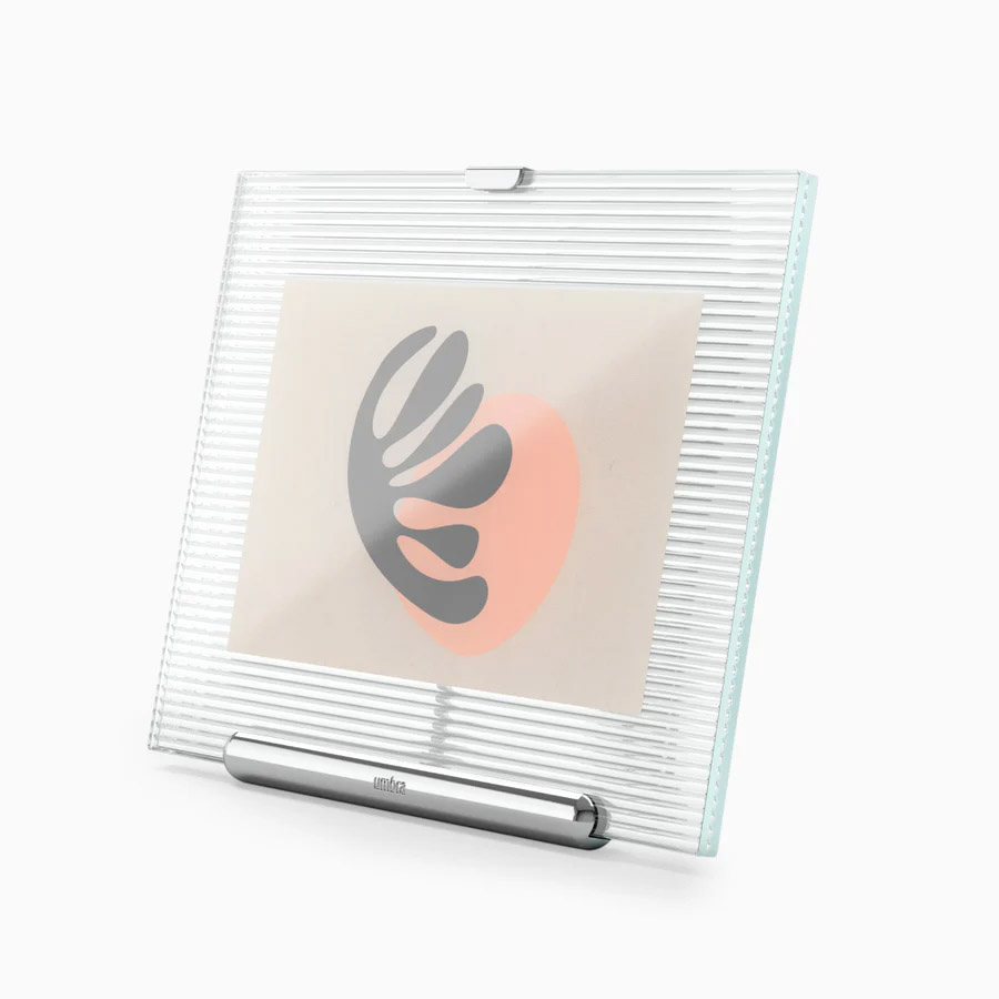 Umbra Flute Picture Frame 4x6 Chrome