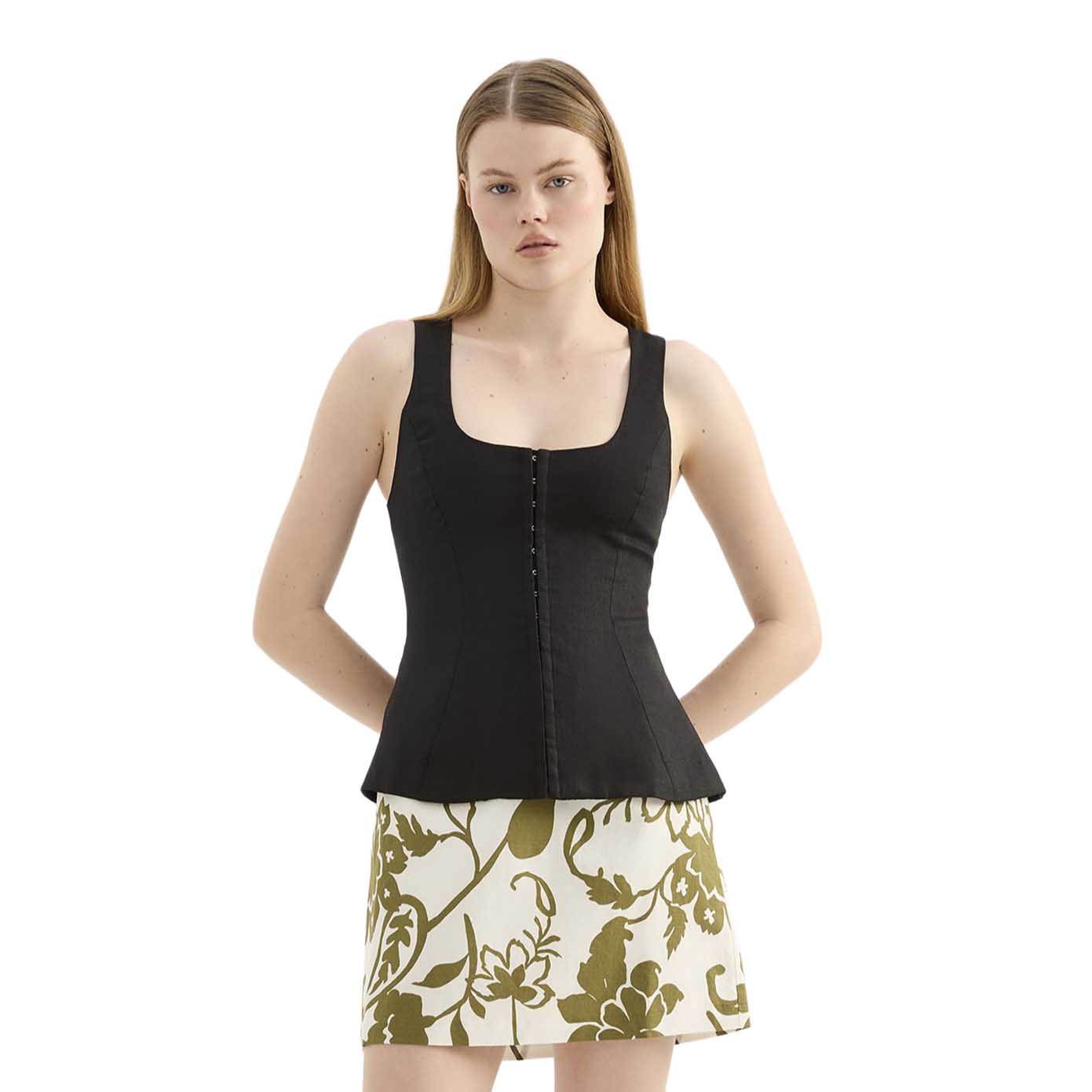 Nude Lucy Quinn Linen Vest