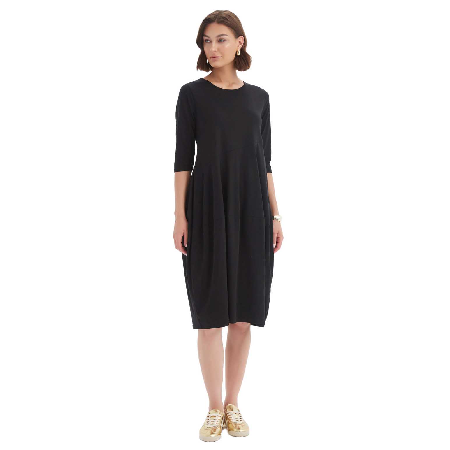 TIRELLI Diagonal Seam Summer Dress