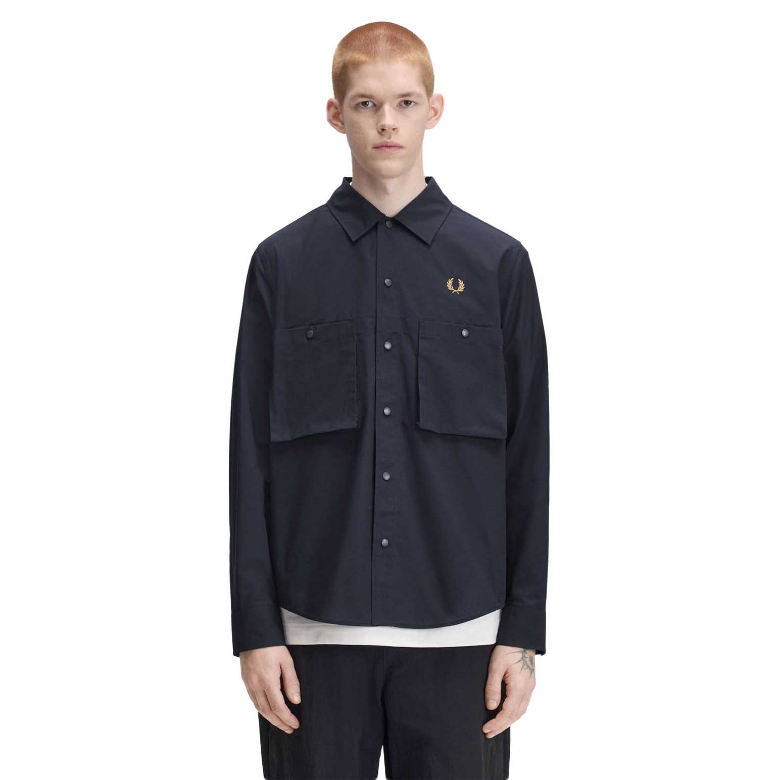 Fred Perry Relaxed Cotton Overshirt