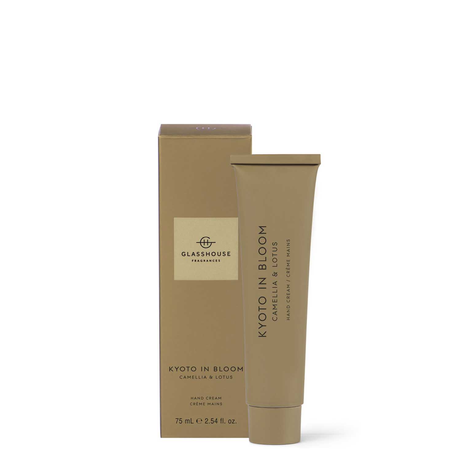 Glasshouse Fragrances 75ml Hand Cream - Kyoto In Bloom