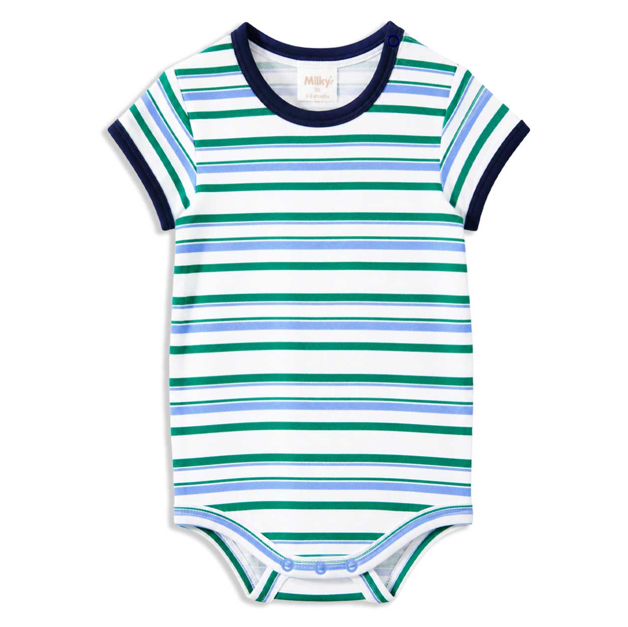 Milky Stripe Bubbysuit 00-1Y