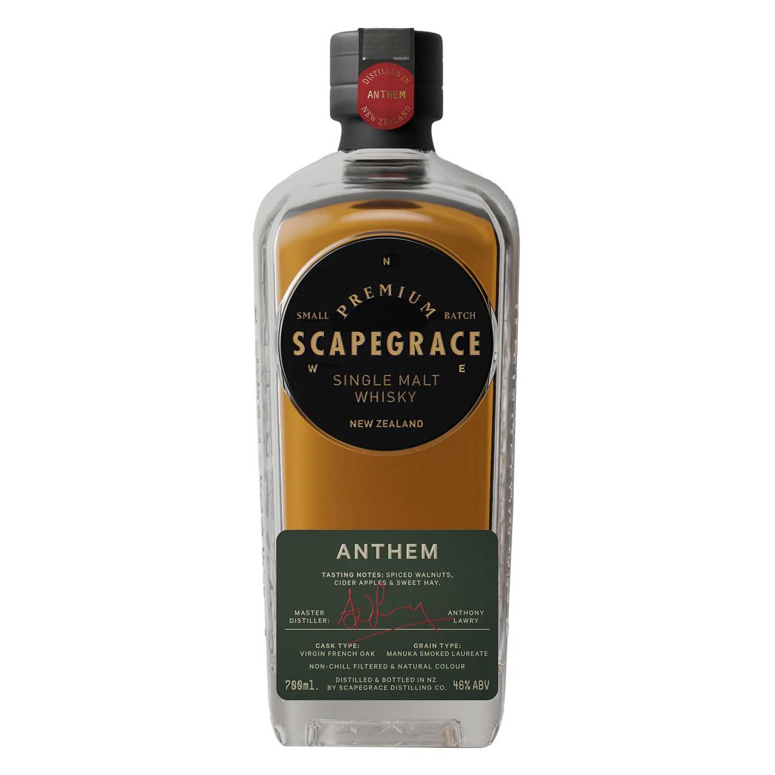 Scapegrace Anthem Single Malt 700ml