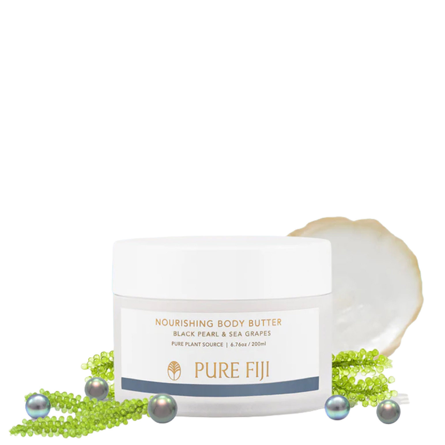 Pure Fiji Body Butter 200ml - Black Pearl & Sea Grapes