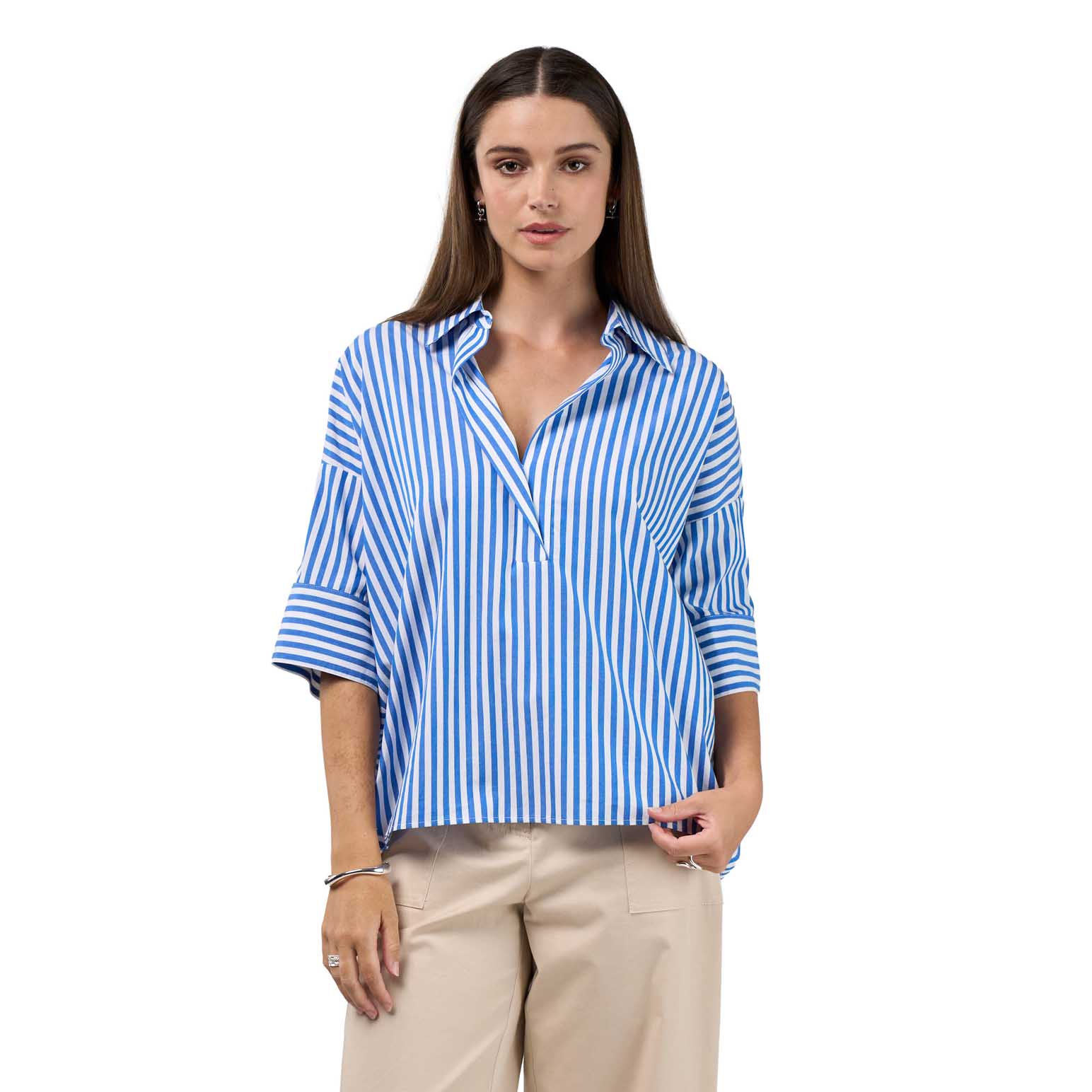 Madly Sweetly Connect Stripe Shirt