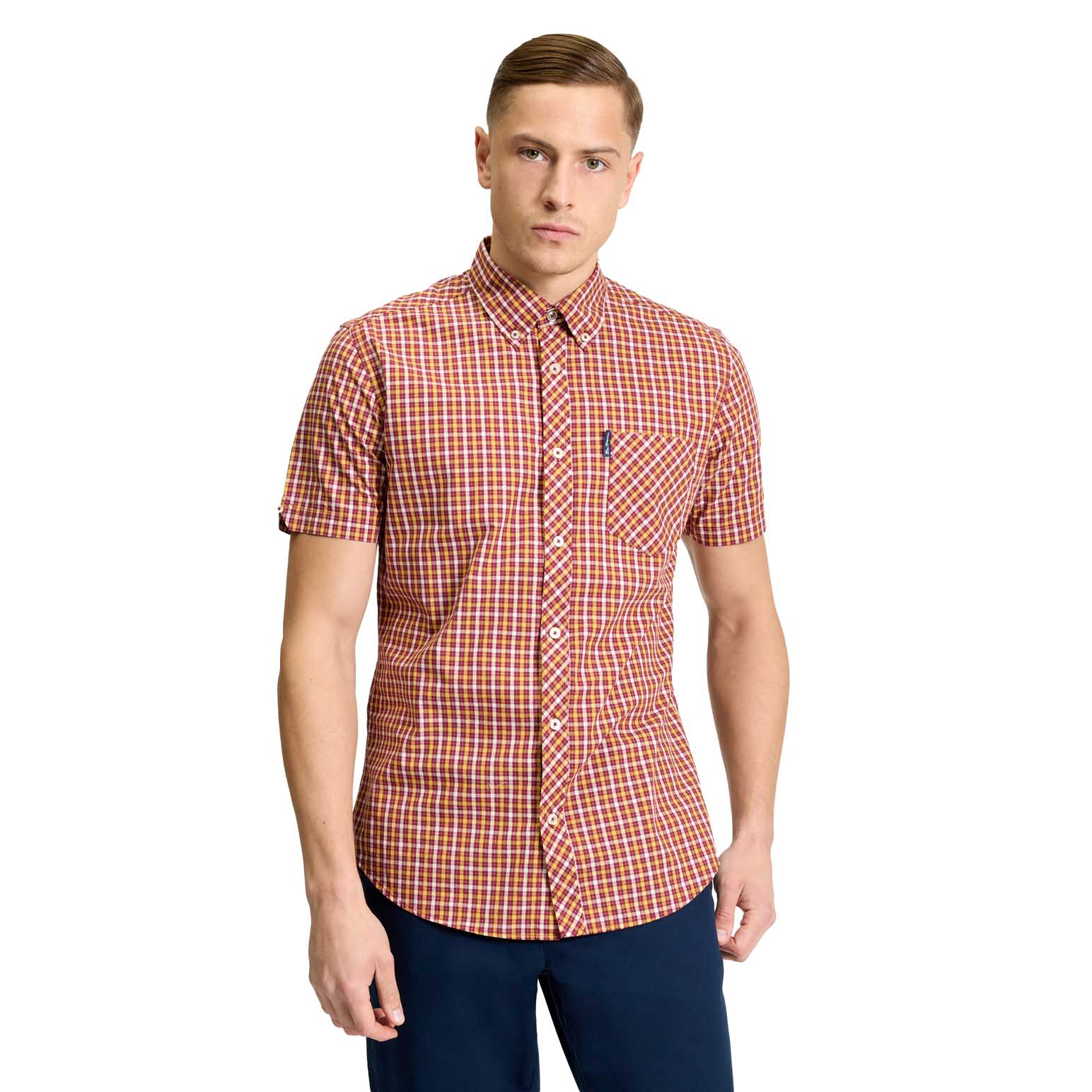 Ben Sherman Short Sleeve Signature House Check Shirt