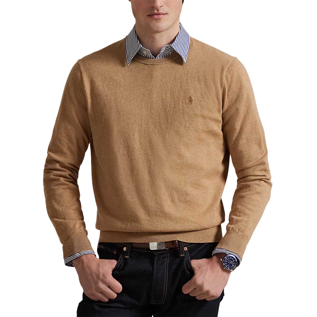 Polo Ralph Lauren Cotton-Cashmere Crewneck Sweater