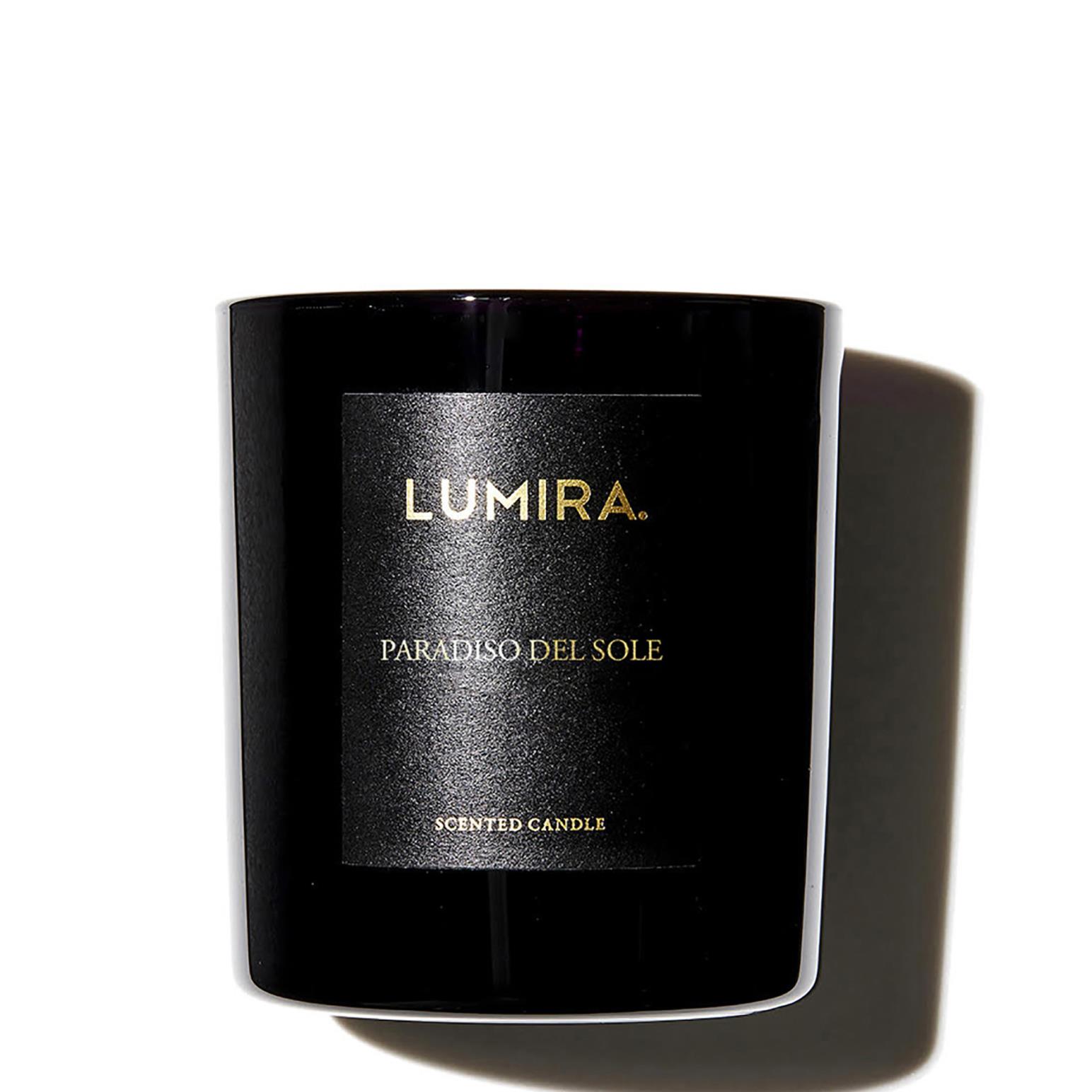 LUMIRA Black Candle Paradiso Del Sole 300g