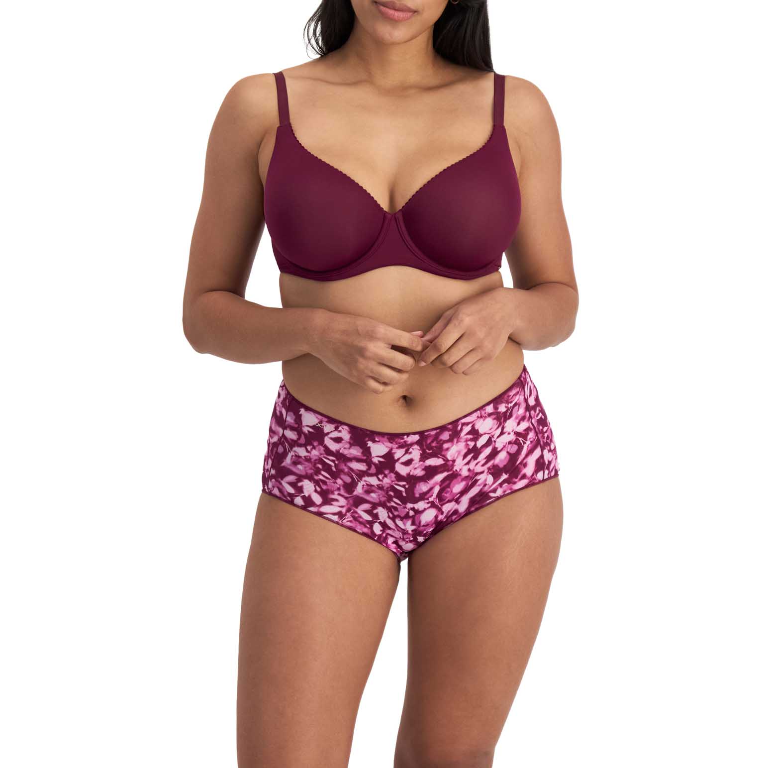 Jockey No Panty Line Promise Micro Print Full Brief
