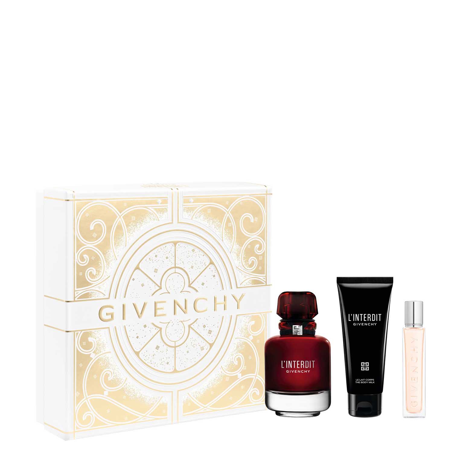 Givenchy L'Interdit Rouge EDP 80ml Christmas Gift Set