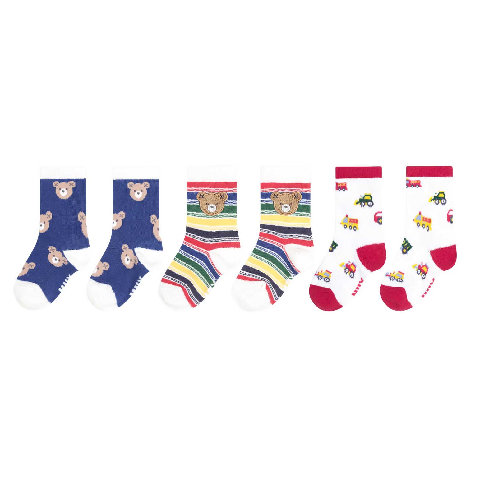 Huxbaby 3Pk Boys Socks