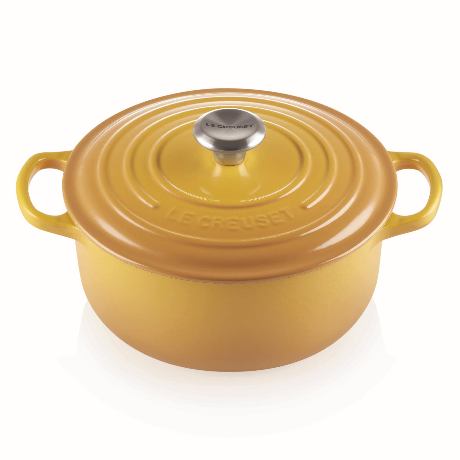 Le Creuset Cast Iron Round Casserole 20cm - Nectar